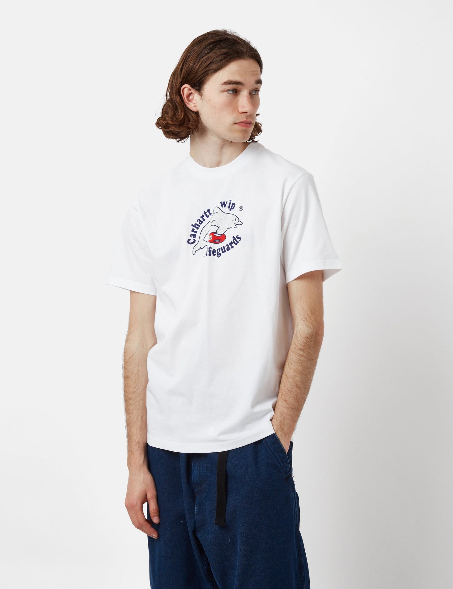 Rettungsschwimmer T-Shirt (Bio) – Weiß