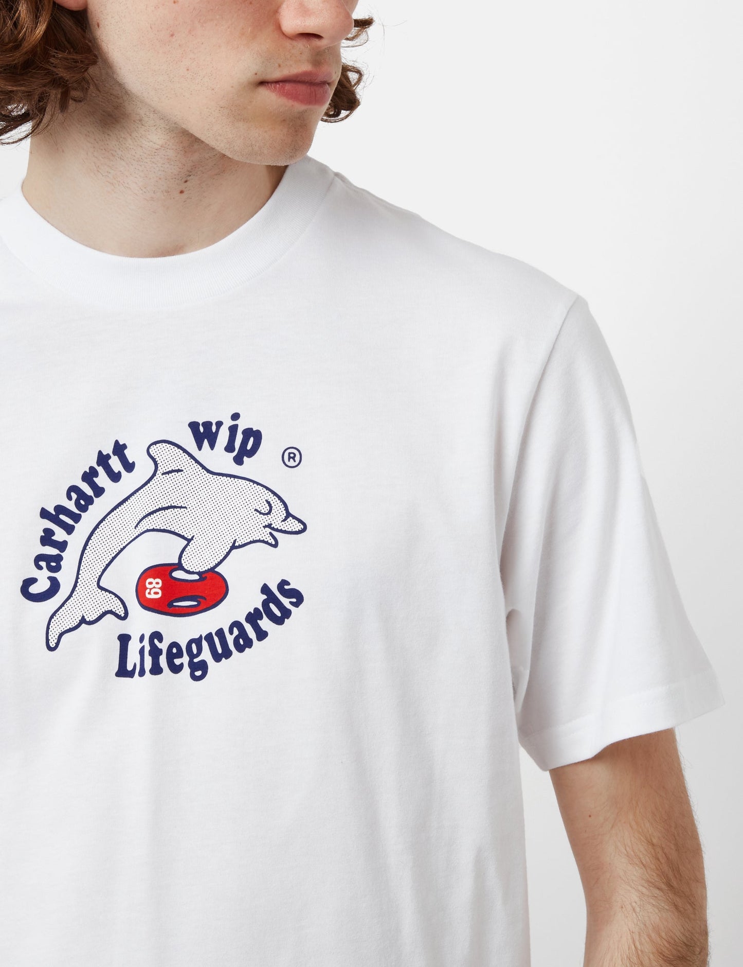 Rettungsschwimmer T-Shirt (Bio) – Weiß