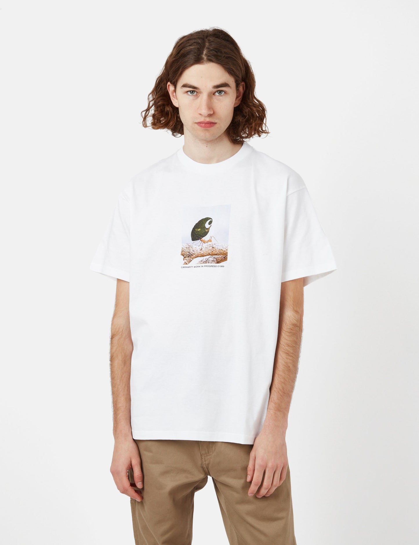 Antleaf T-Shirt (Bio) – Weiß