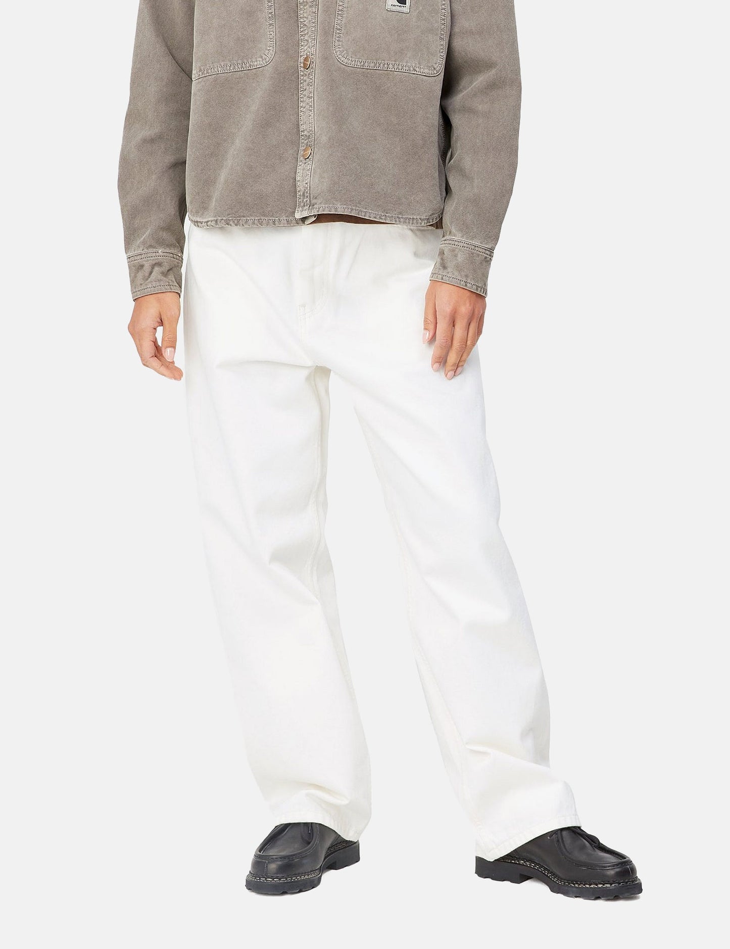 Damen Brandon Hose (Denim) – White Rinsed