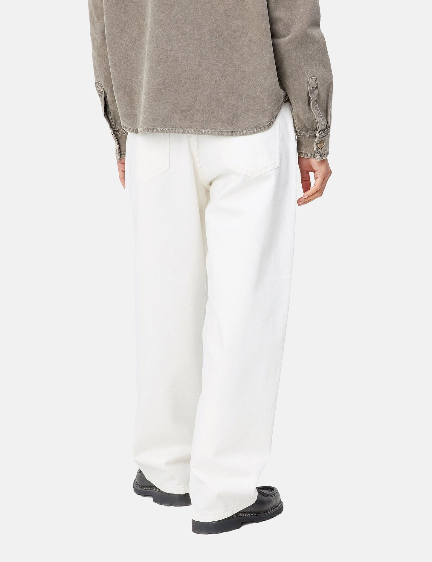 Damen Brandon Hose (Denim) – White Rinsed