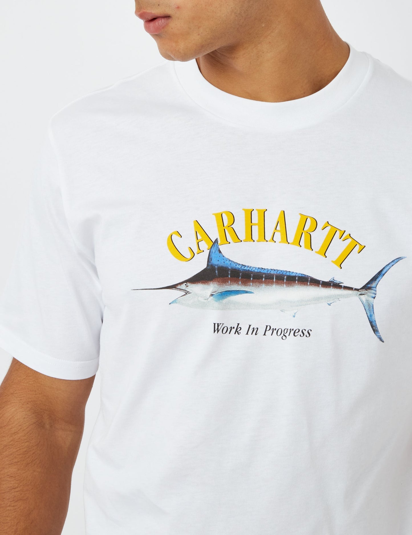 T-shirt Marlin (Bio) - Blanc