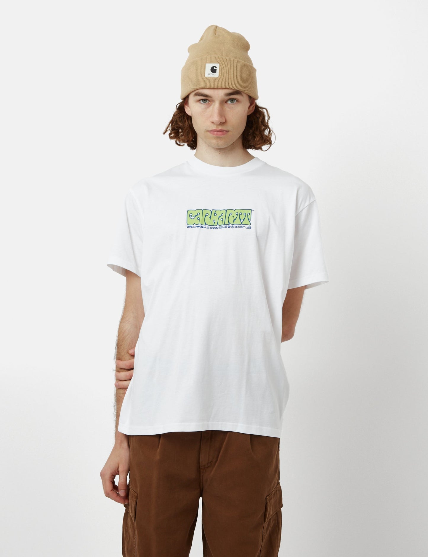 Heat Script T-Shirt (Bio) - Weiß
