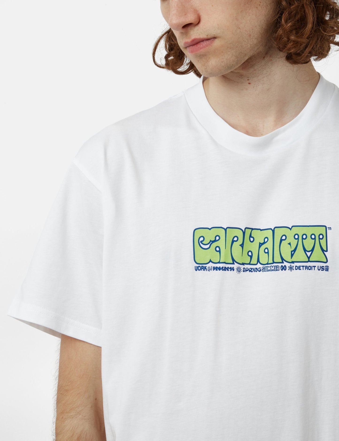 Heat Script T-Shirt (Bio) - Weiß