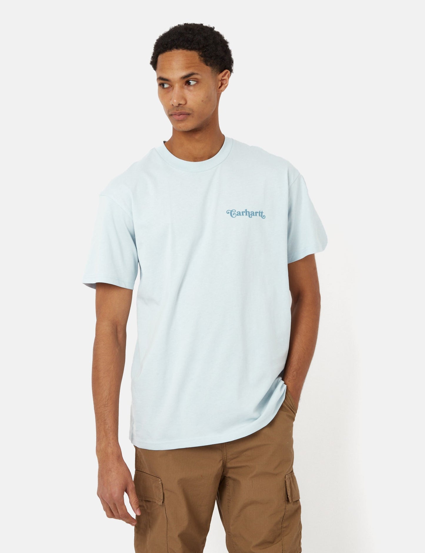 T-shirt Fez (Biologique) - Bleu Icare