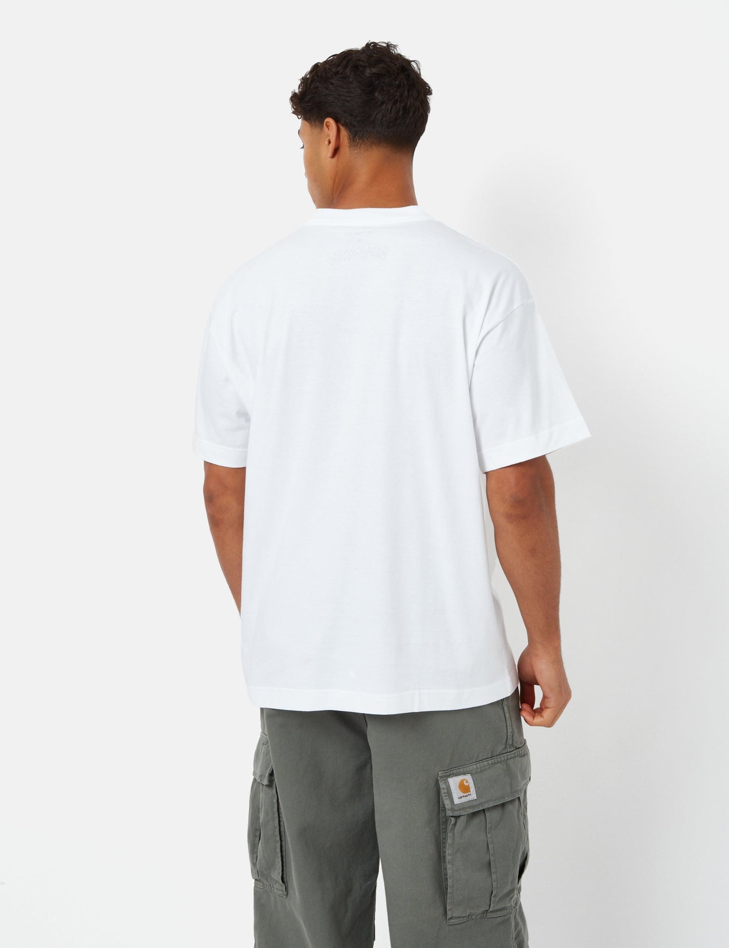 T-shirt Bébé Brosse Canard (Bio) - Blanc