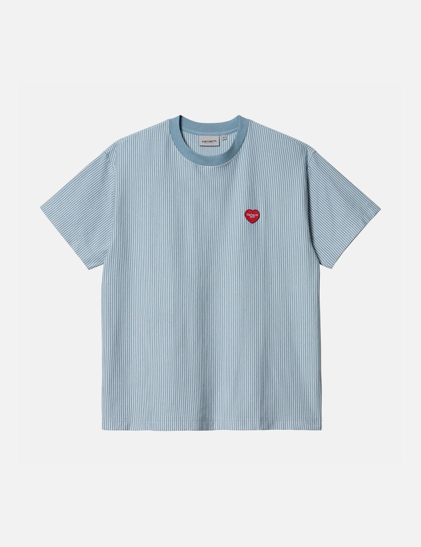 T-shirt Terrell (rayé) - Délavé/Ciré