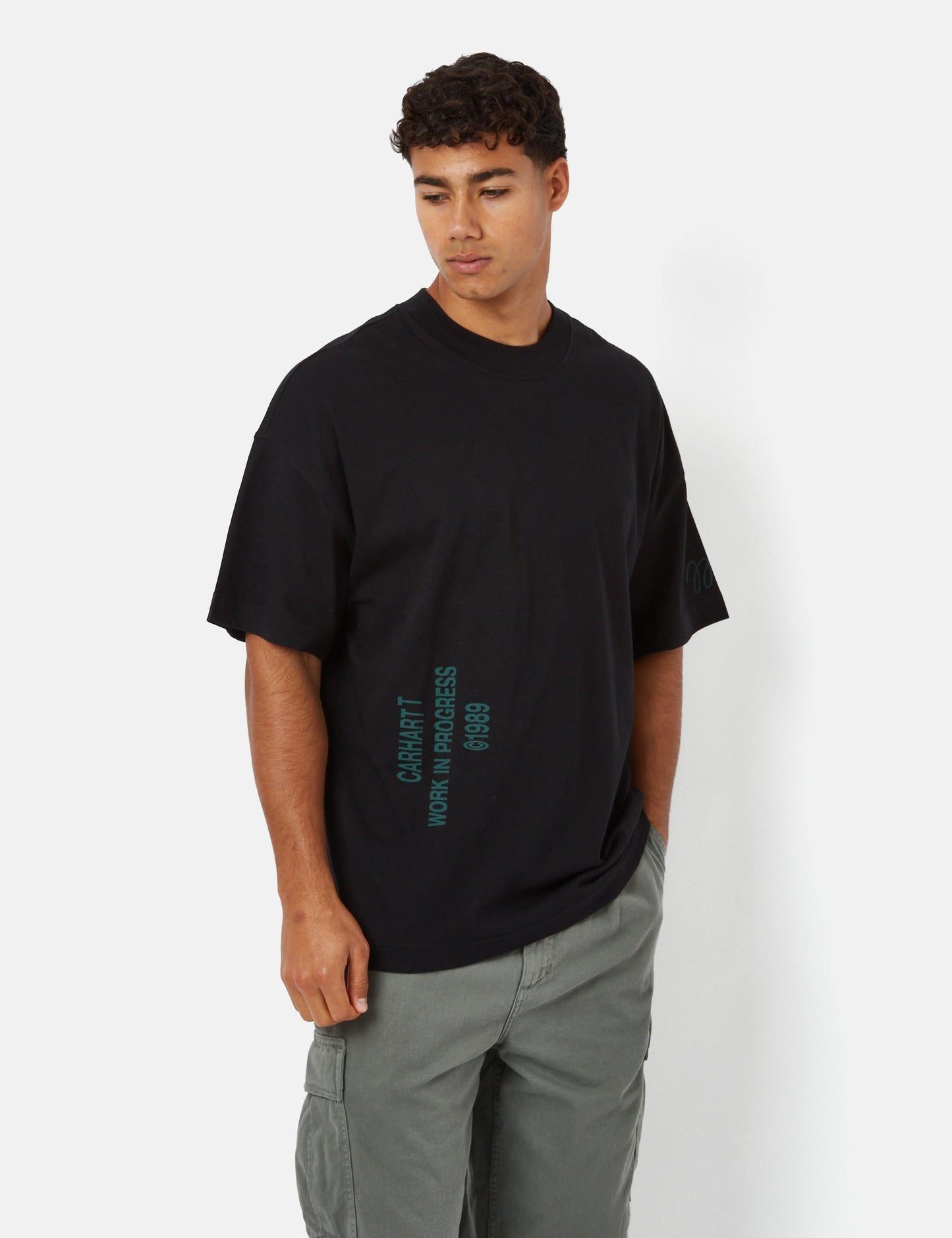 Signature T-Shirt (Bio) - Schwarz