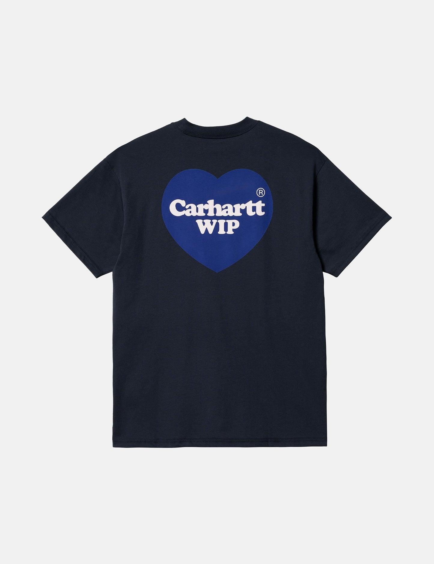 T-shirt Double Cœur (Bio) - Bleu