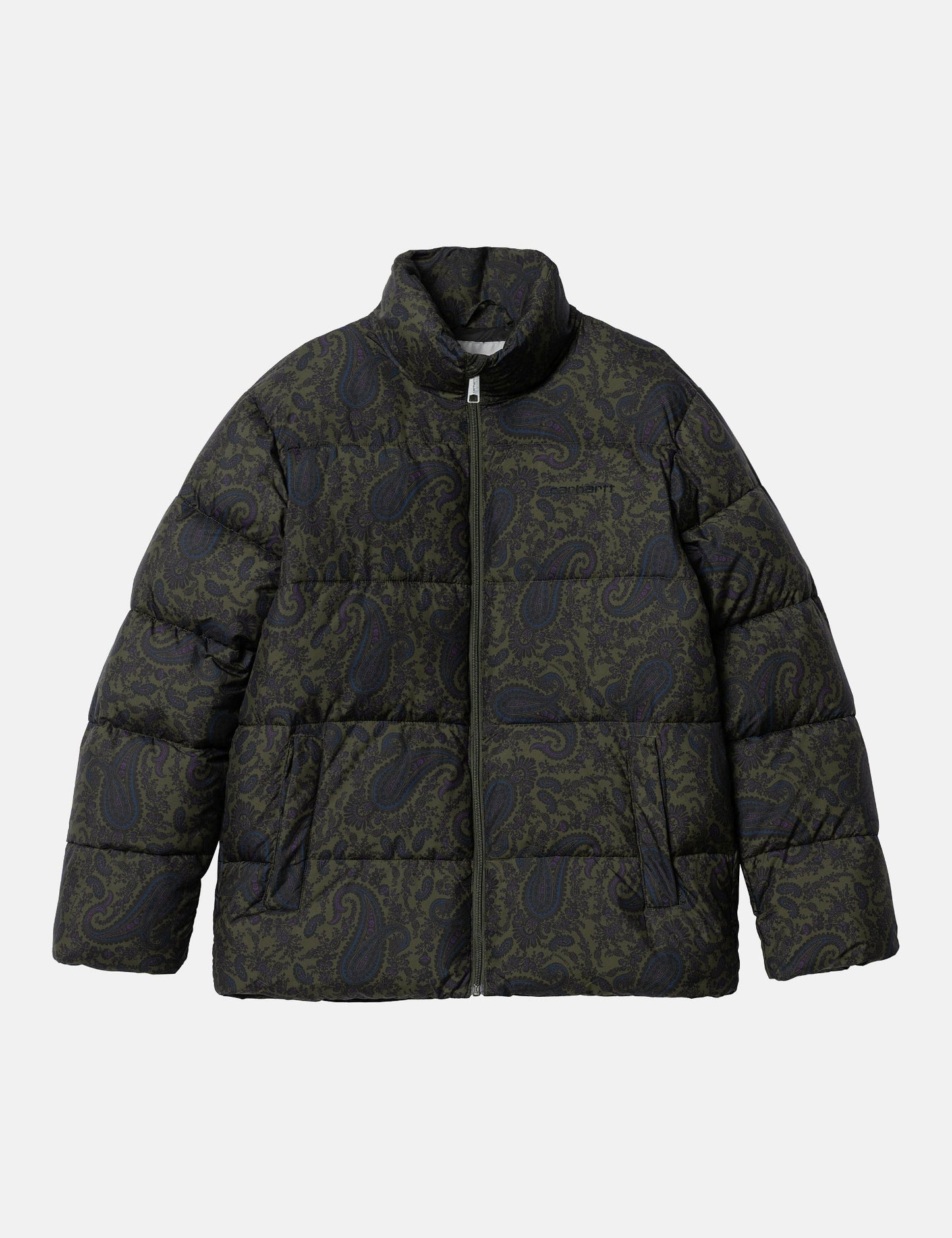 Springfield Jacke (Paisley-Print) – Pflanzengrün