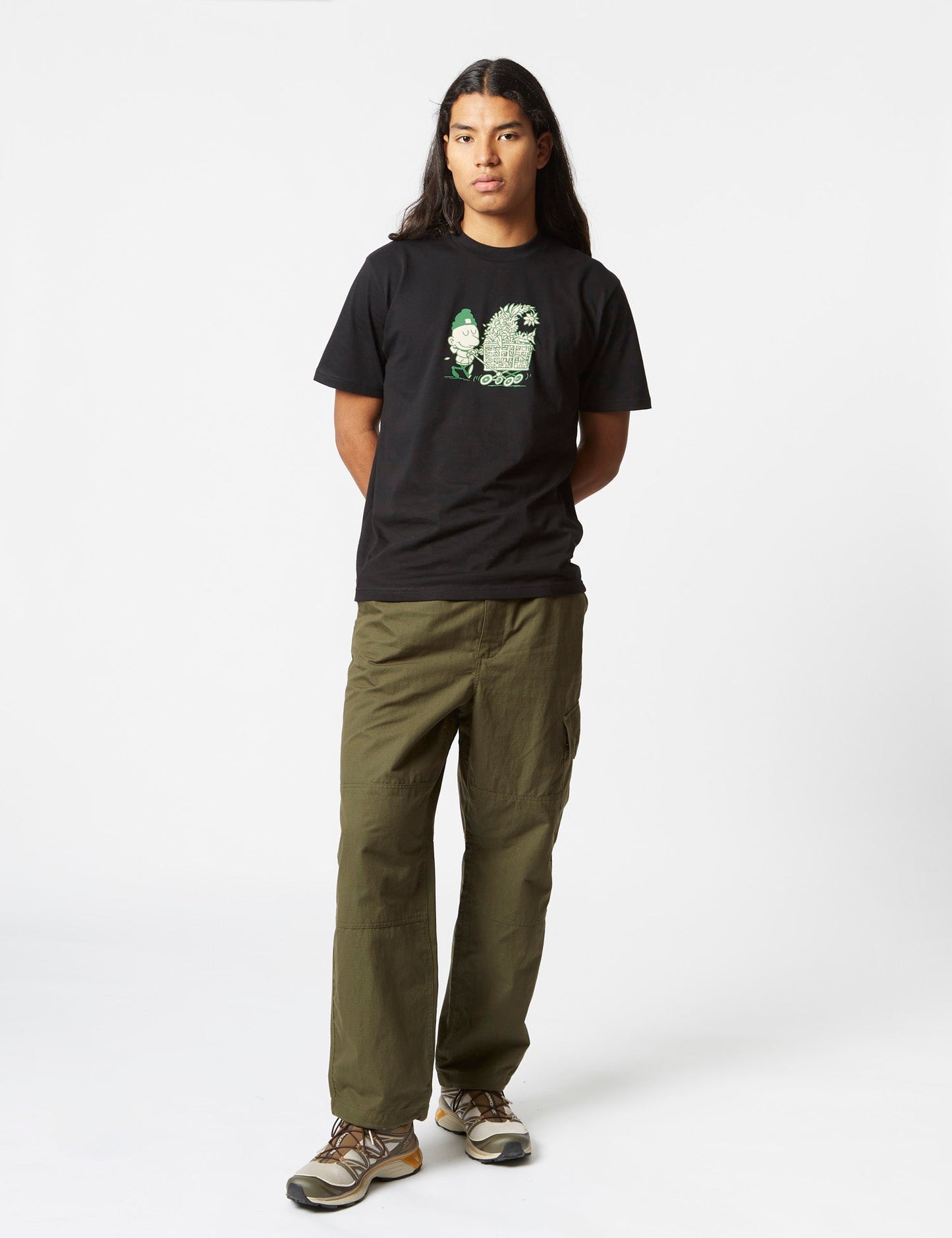 Haste Pant (Relaxed) – Pflanzengrün