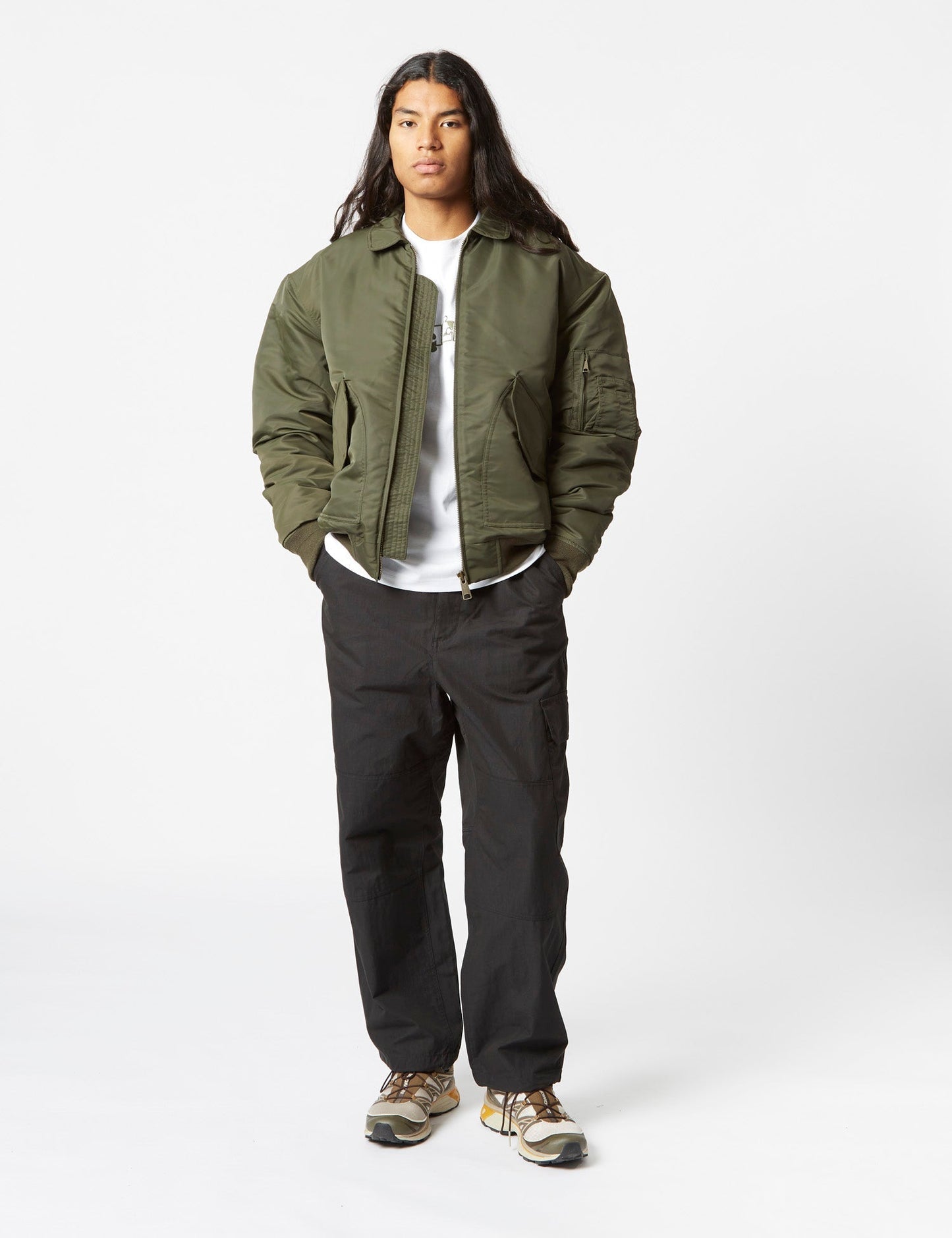 Blouson Aviateur Olten - Vert Végétal