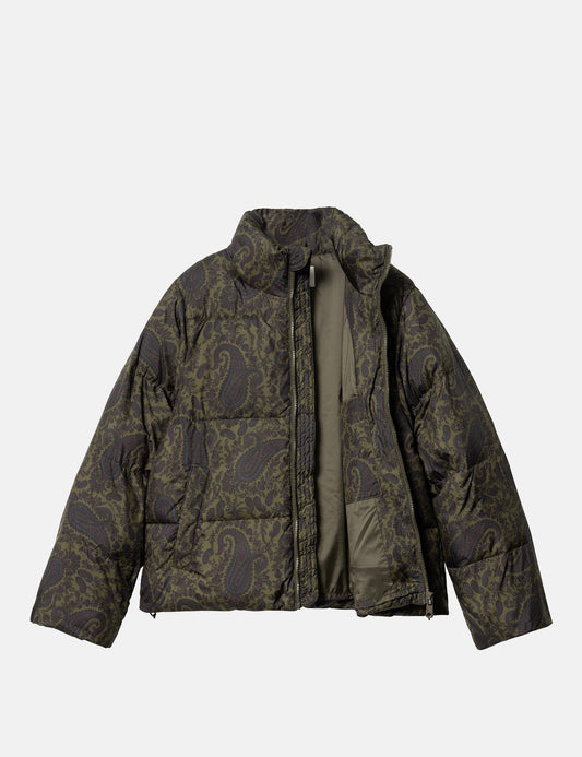 Veste Springfield pour femme (imprimé cachemire) - Vert végétal