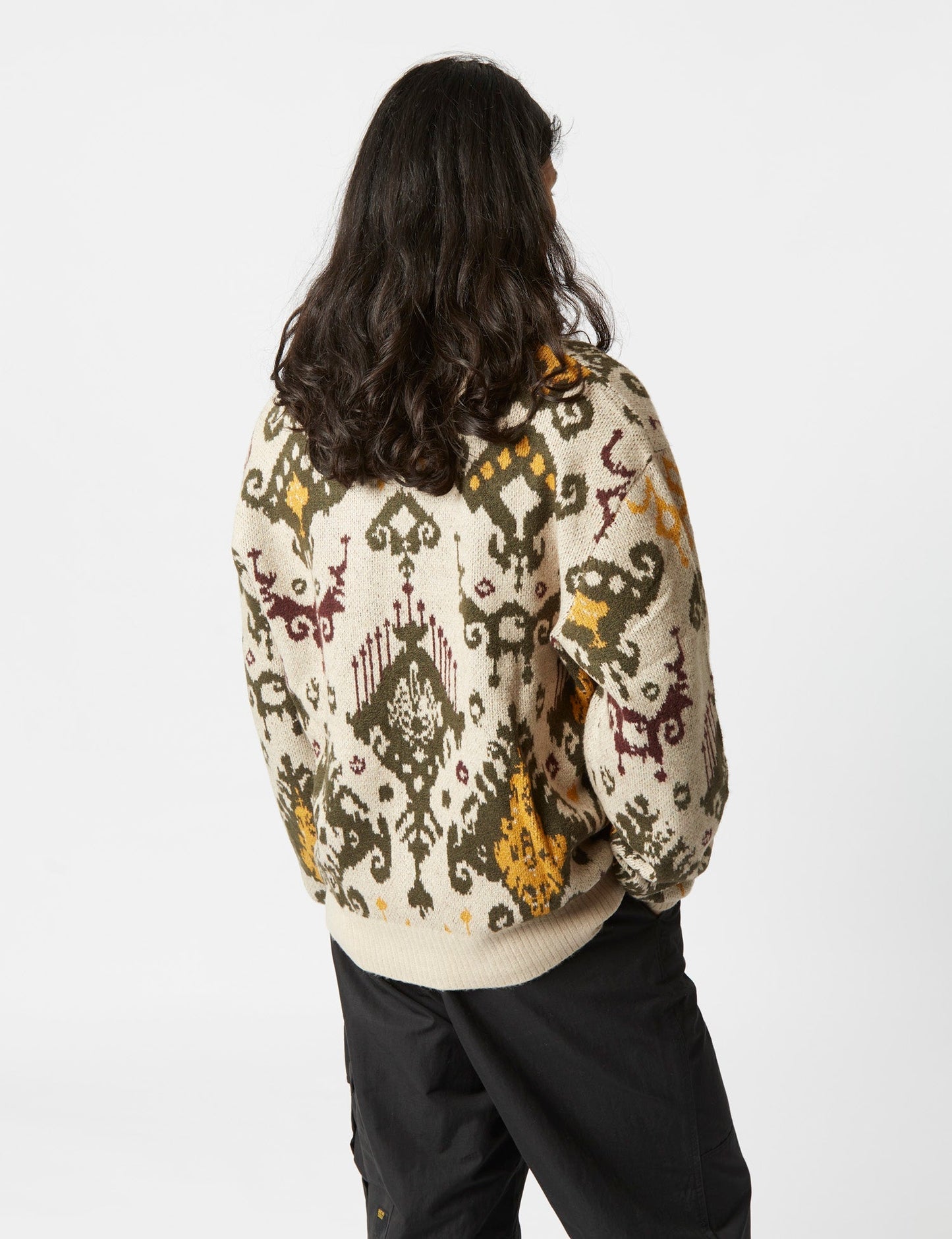 Cardigan Baru - Beige mural