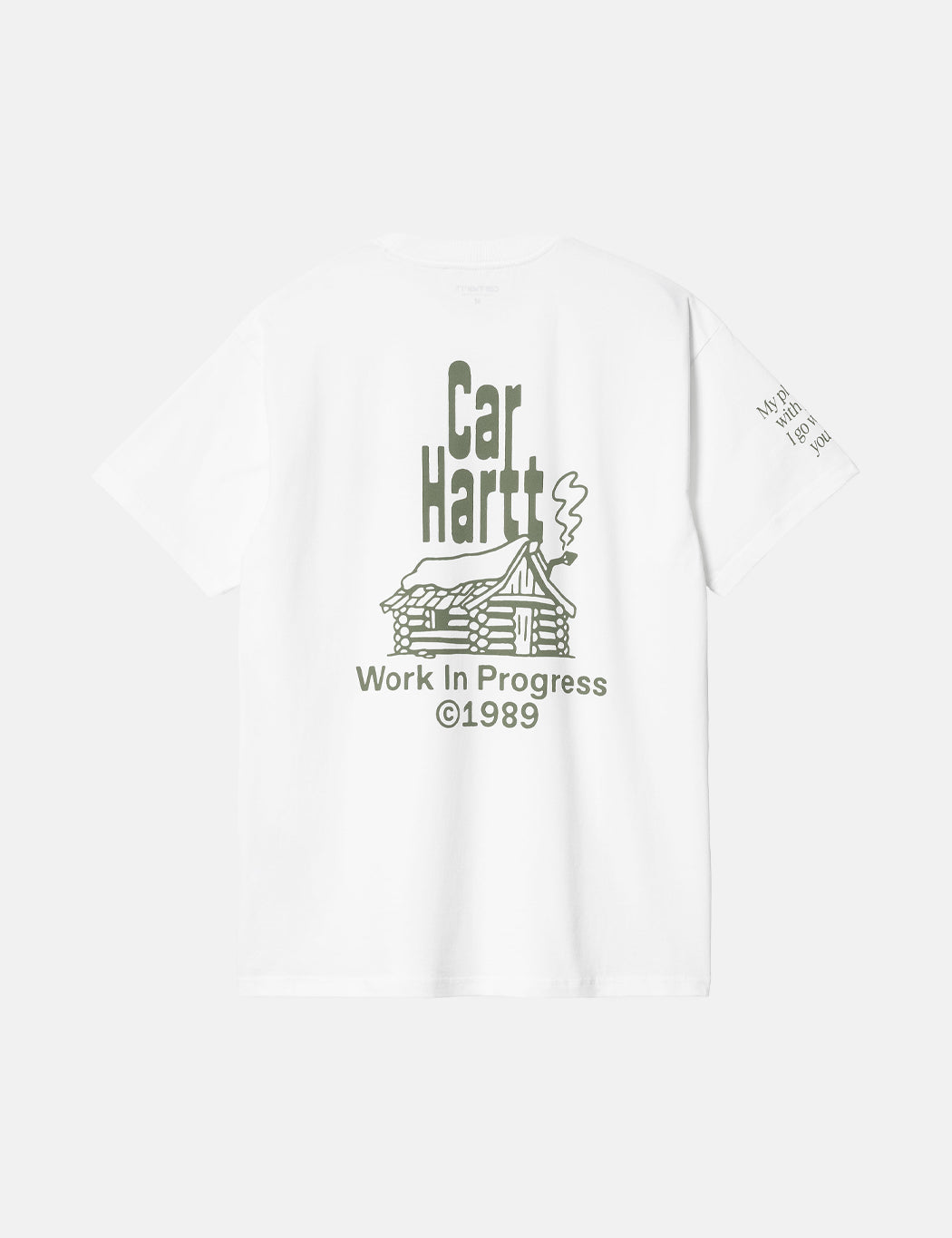 Home T-Shirt (locker) – Weiß