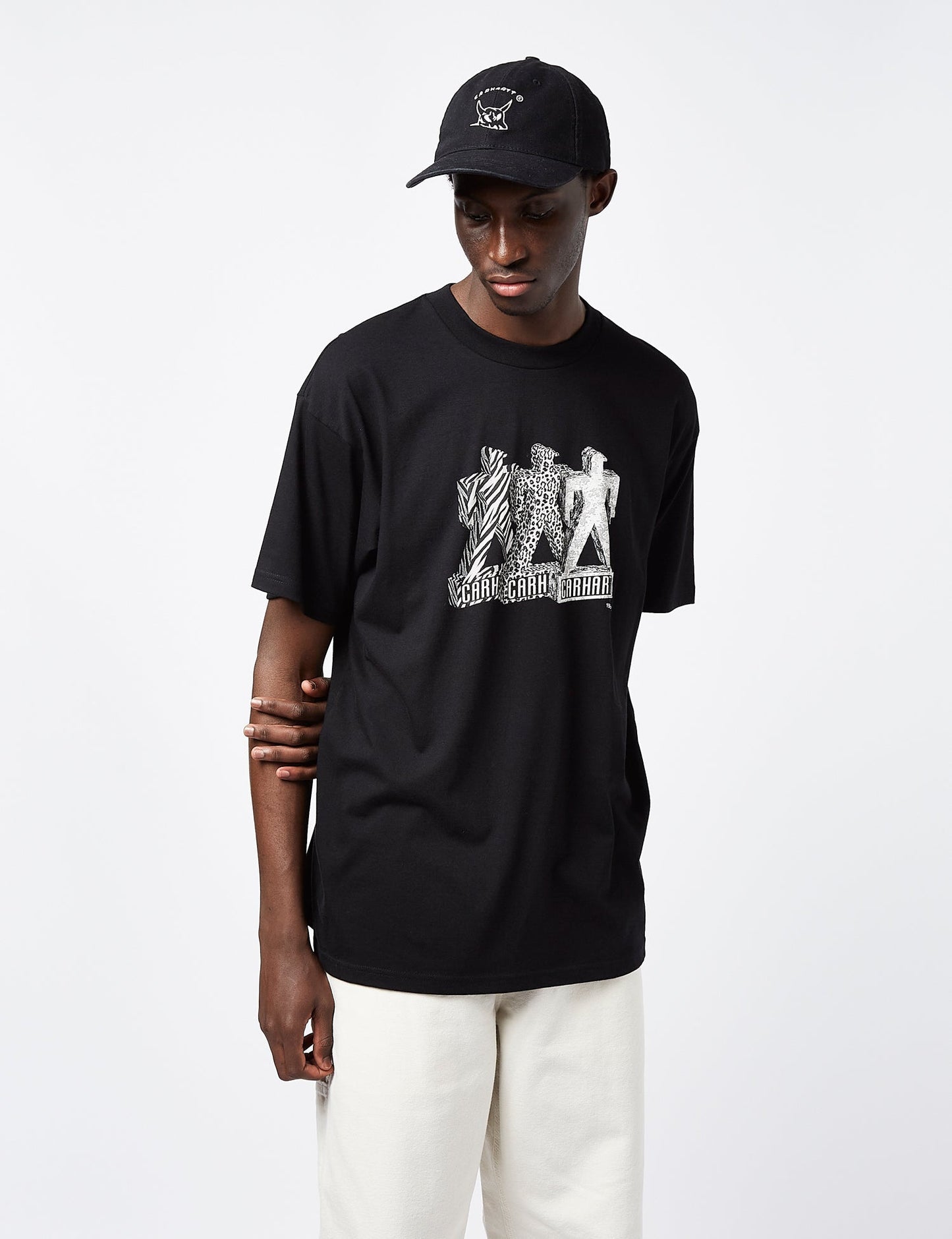 Built T-Shirt (locker geschnitten) - Weiß