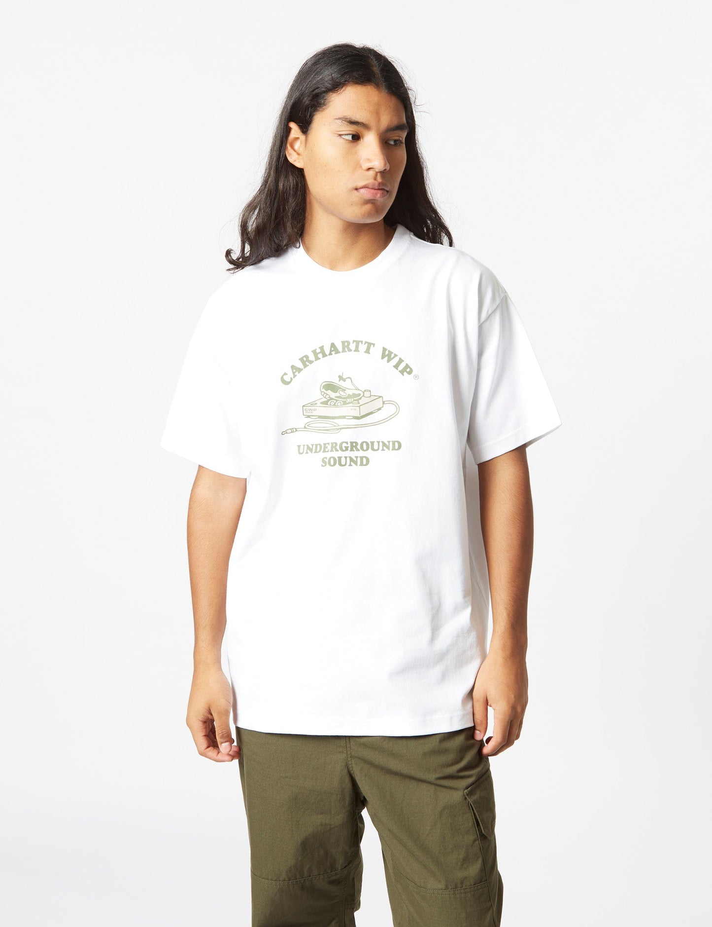 Underground Sound T-Shirt (Bio) - Weiß