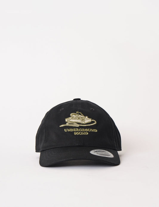Casquette 6 panneaux Underground Sound - Noir