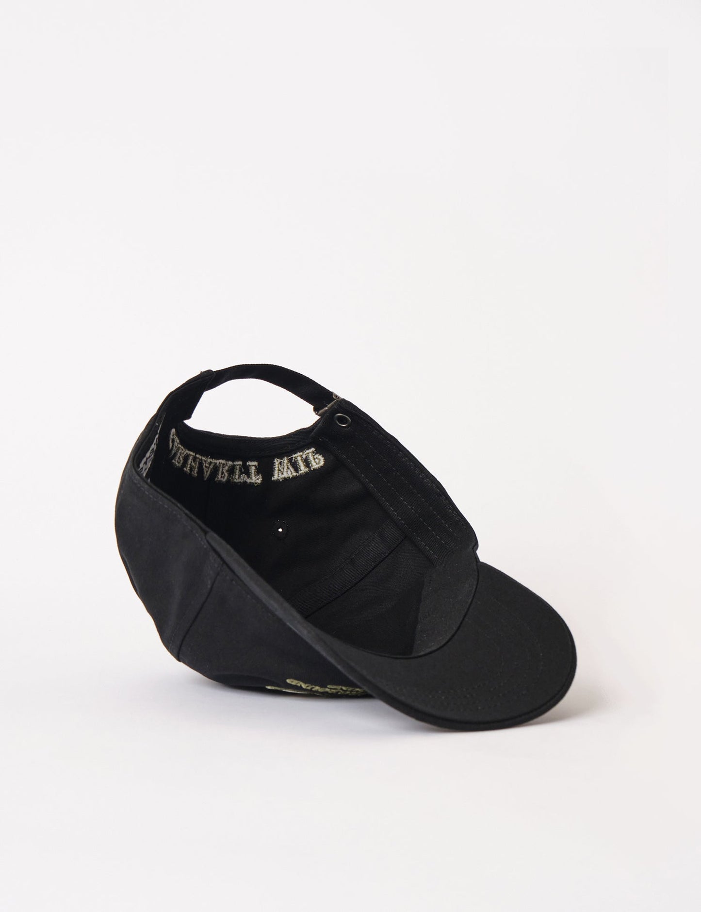 Underground Sound 6-Panel Cap – Schwarz