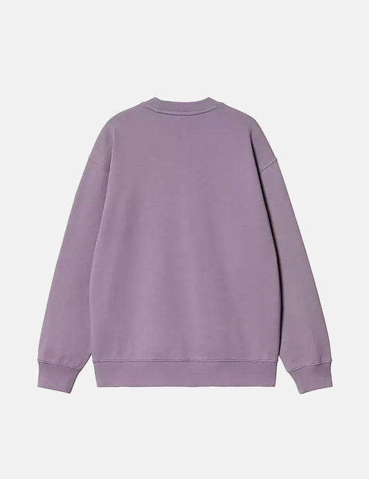 Sweat-shirt Femme - Violet Verre/Vert Découverte