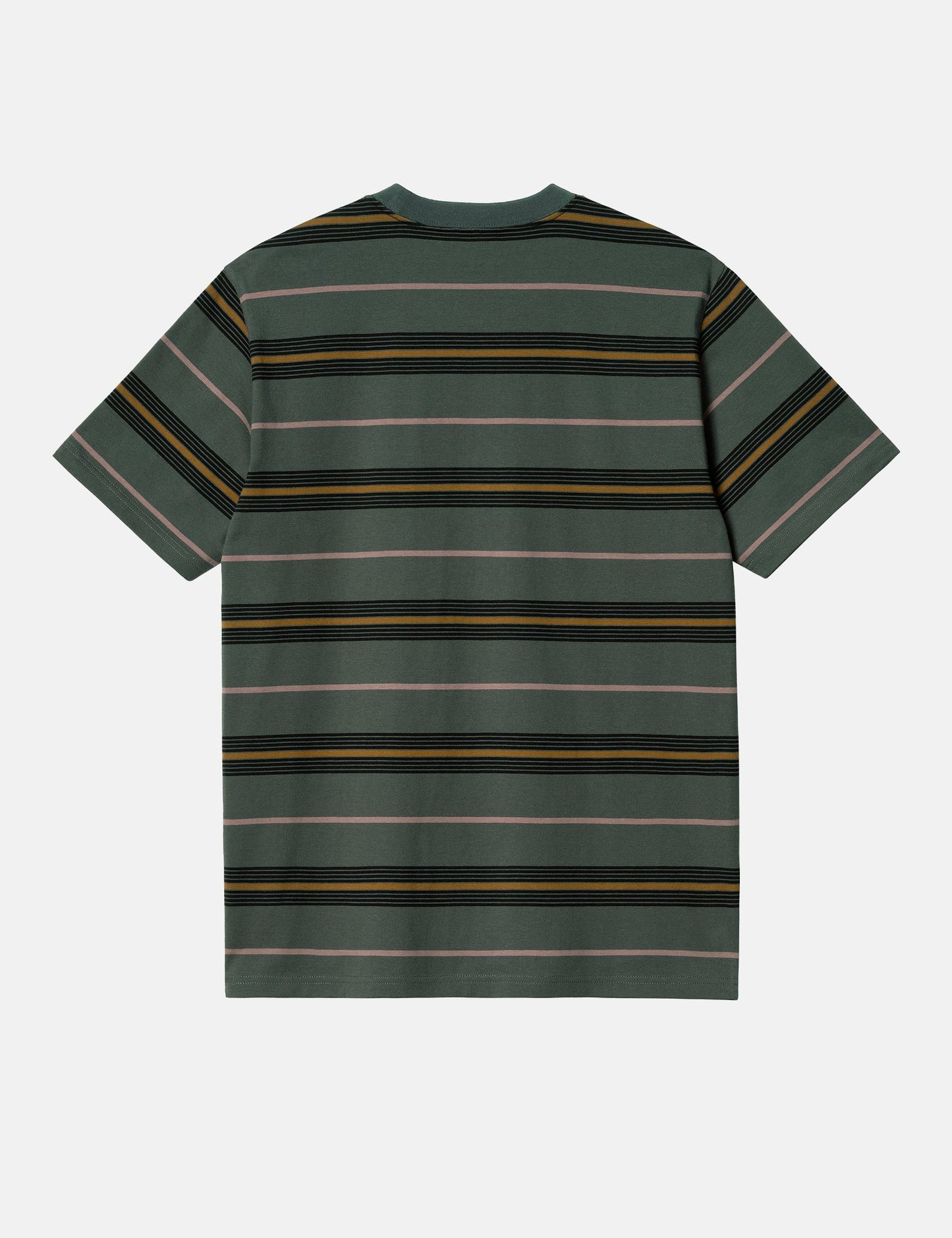 T-shirt rayé Haynes - Vert Jura