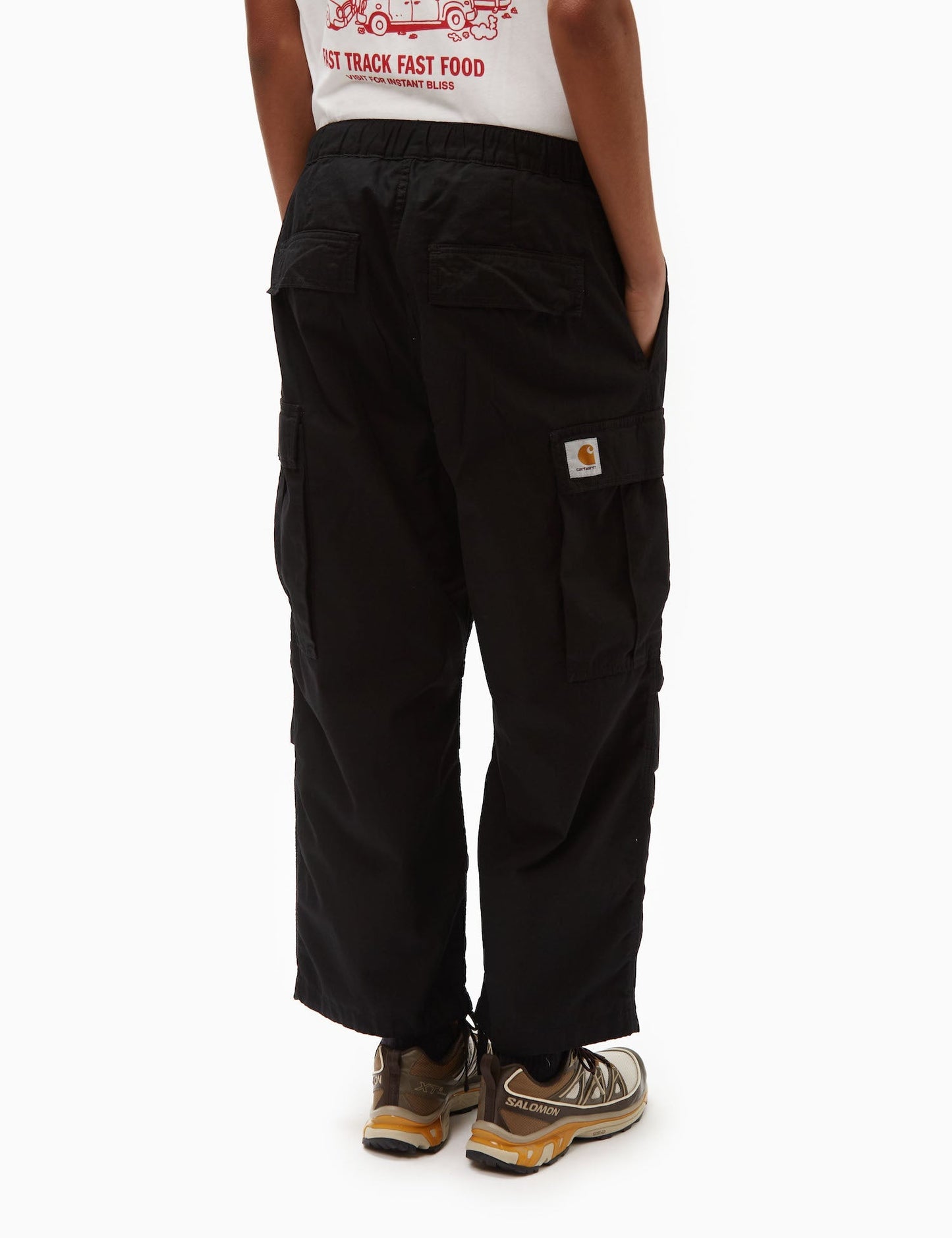 Pantalon Cargo Jet - Noir Délavé