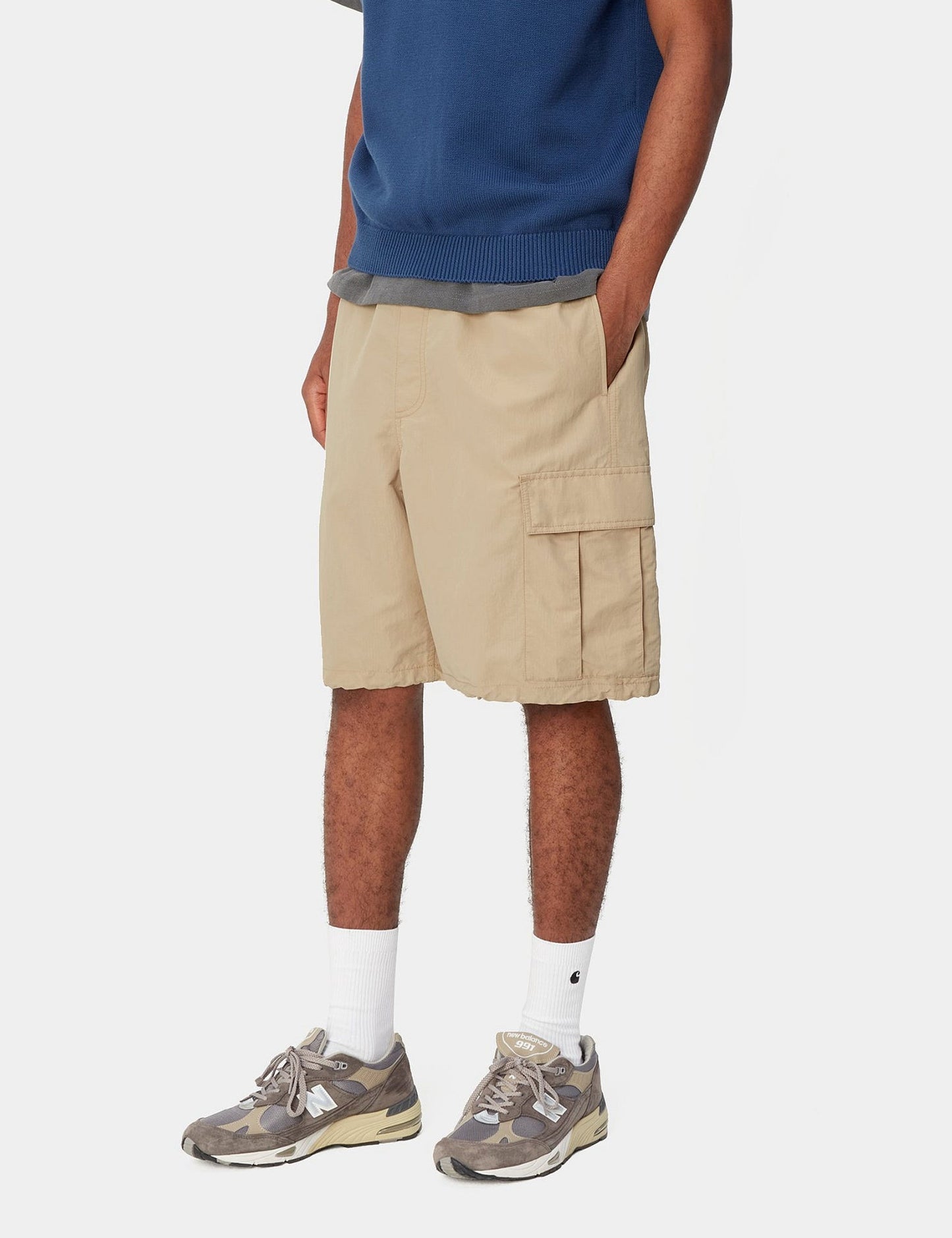 Evers Cargo-Shorts – Wall Khaki