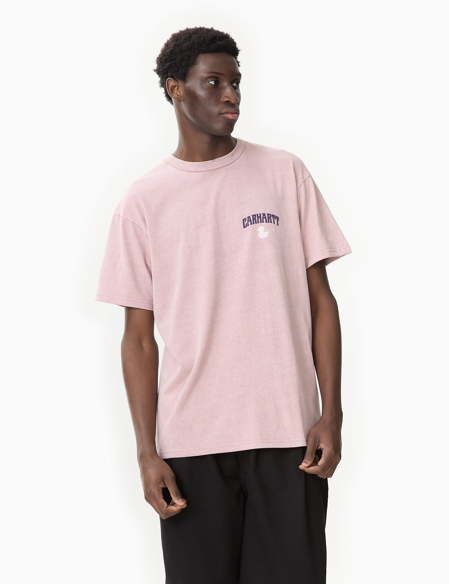 Duckin' T-Shirt (locker geschnitten) - Glassy Pink
