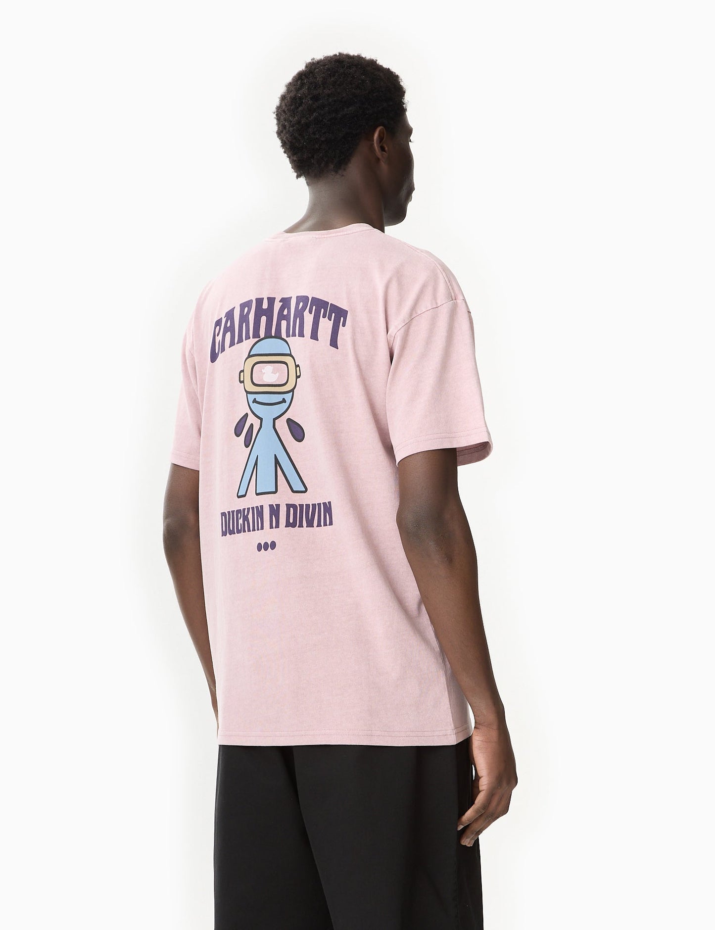 Duckin' T-Shirt (locker geschnitten) - Glassy Pink