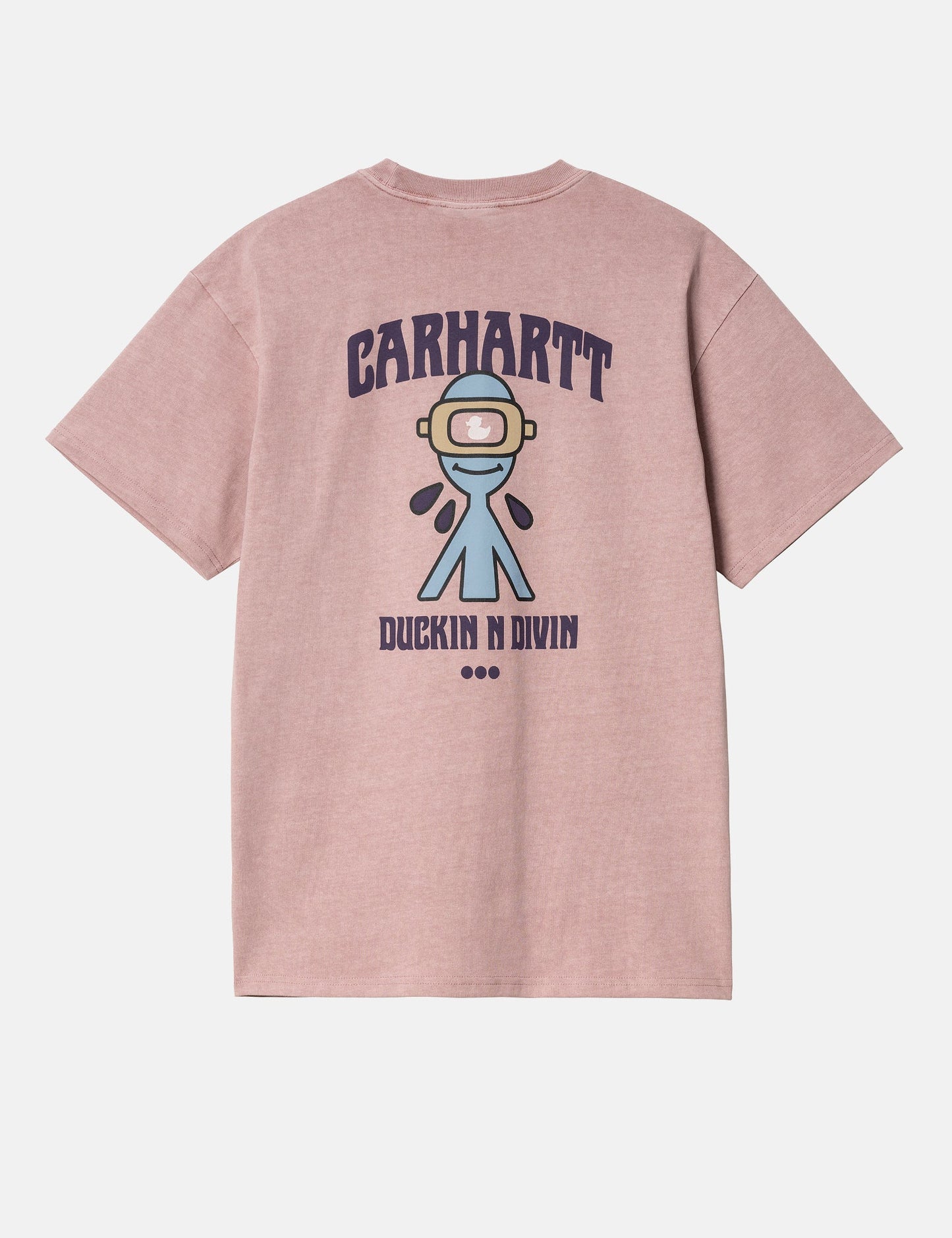 Duckin' T-Shirt (locker geschnitten) - Glassy Pink