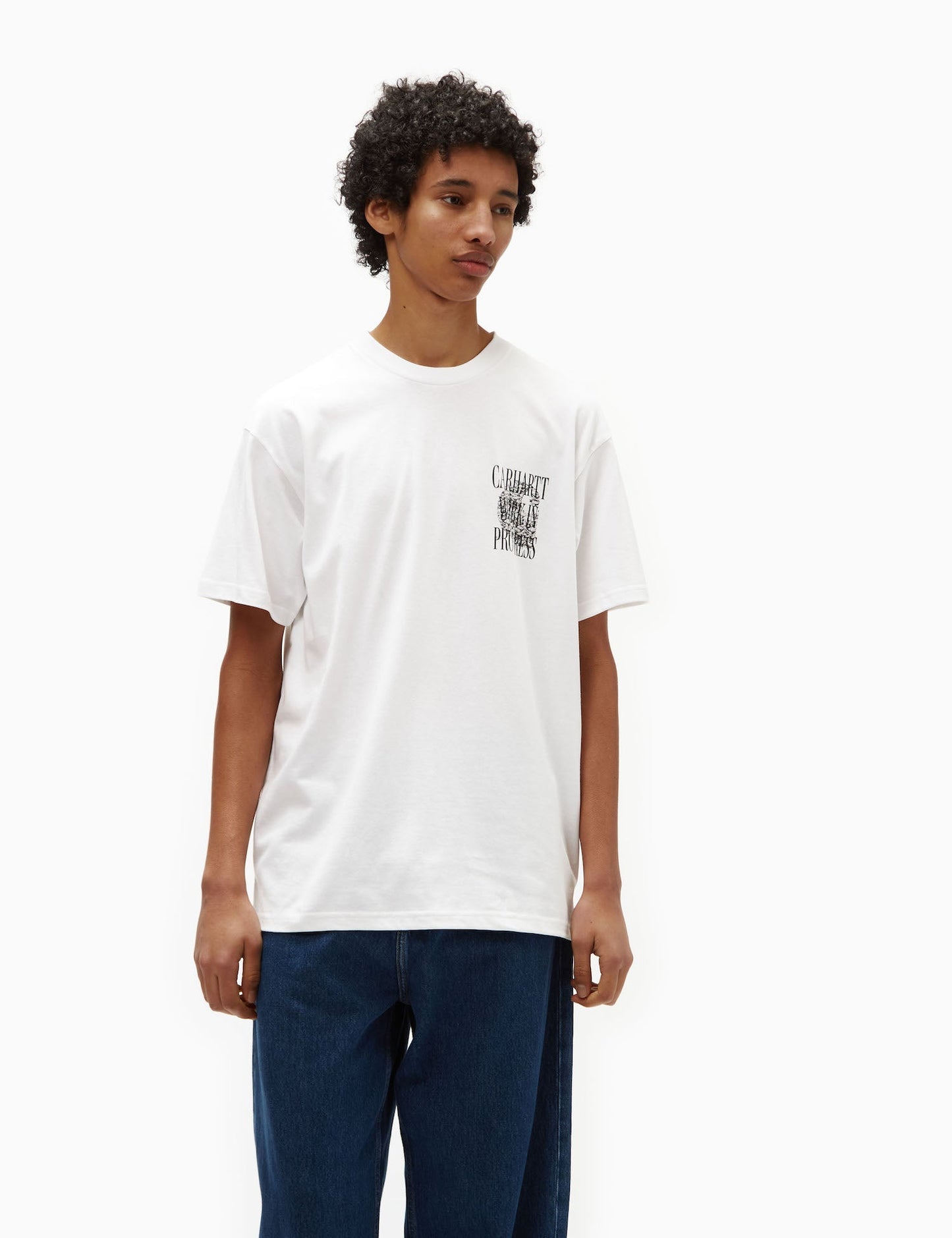 Always a WIP T-Shirt (locker geschnitten) – Weiß