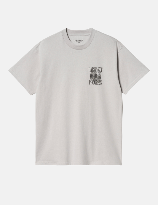 Always a WIP T-Shirt (locker sitzend) - Sonic Silver Grey