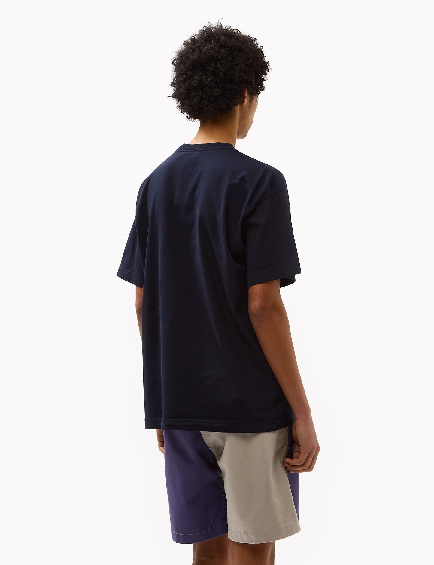T-Shirt S/S Klasse von 89 (locker geschnitten) – Dunkelblau/Weiß