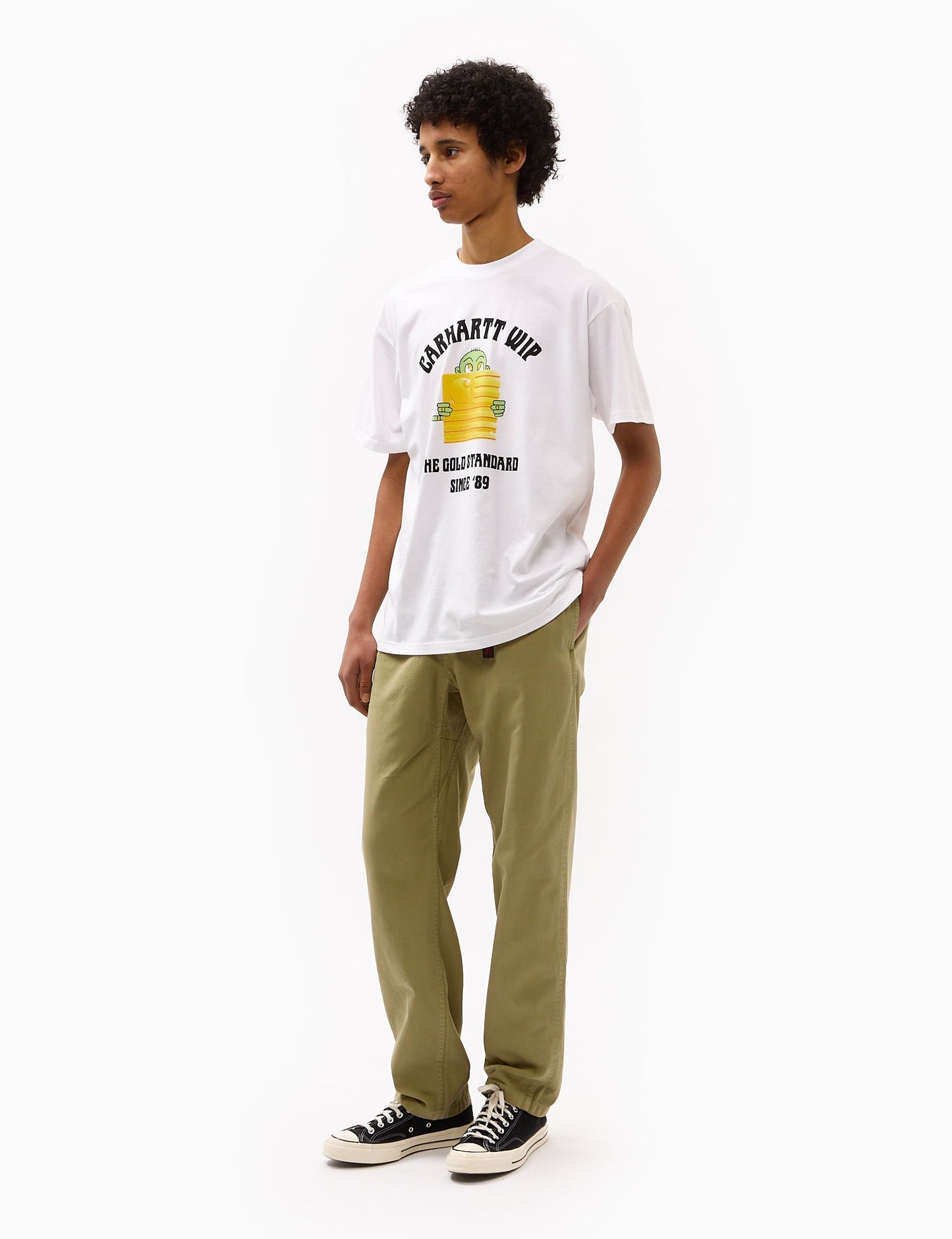 T-shirt Gold Standard (ample) – Blanc