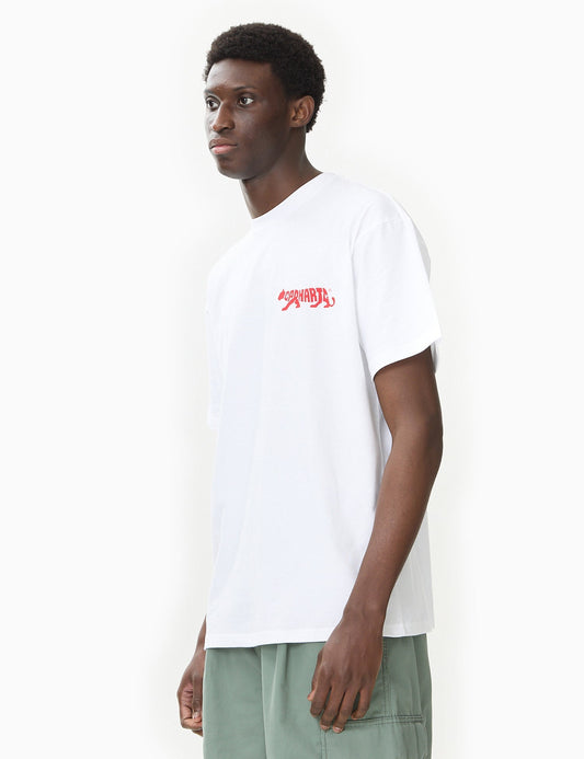 Rocky T-Shirt (locker sitzend) – Weiß