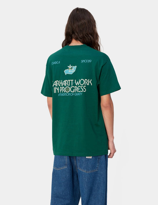 T-shirt Soil (ample) - Vert cerfeuil