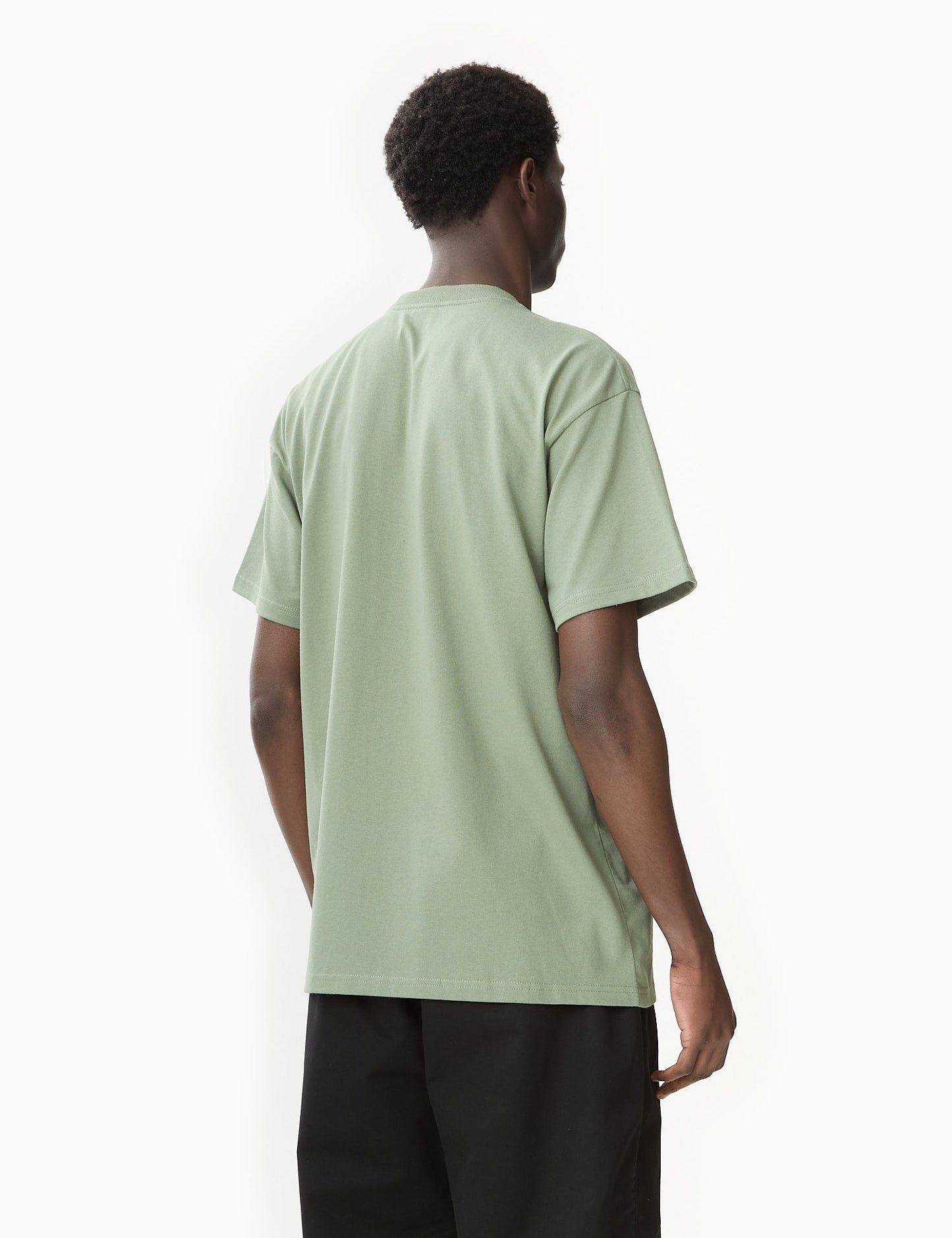 Icons T-Shirt (Lockere Passform) – Parkgrün/Schwarz