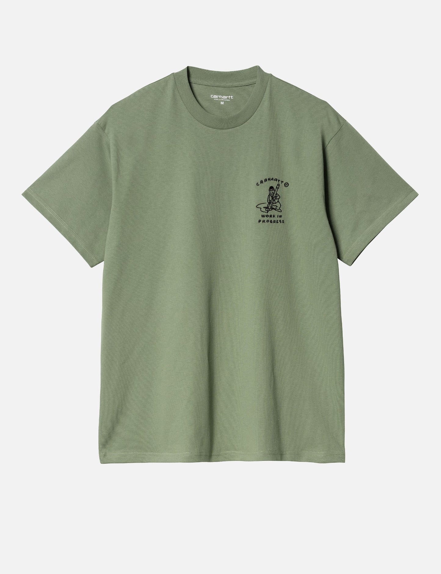 Icons T-Shirt (Lockere Passform) – Parkgrün/Schwarz