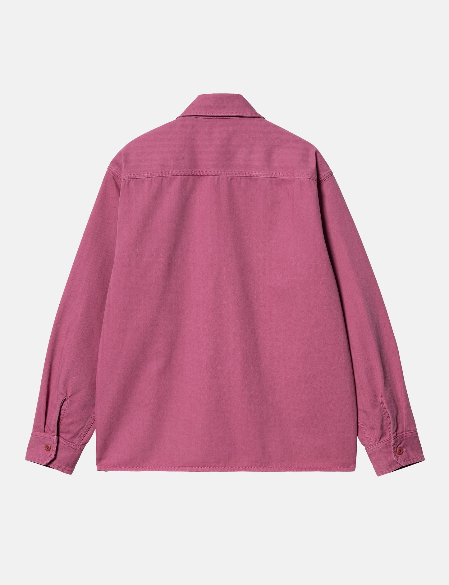 Rainer Overshirt – Magentarot Garment Dyed