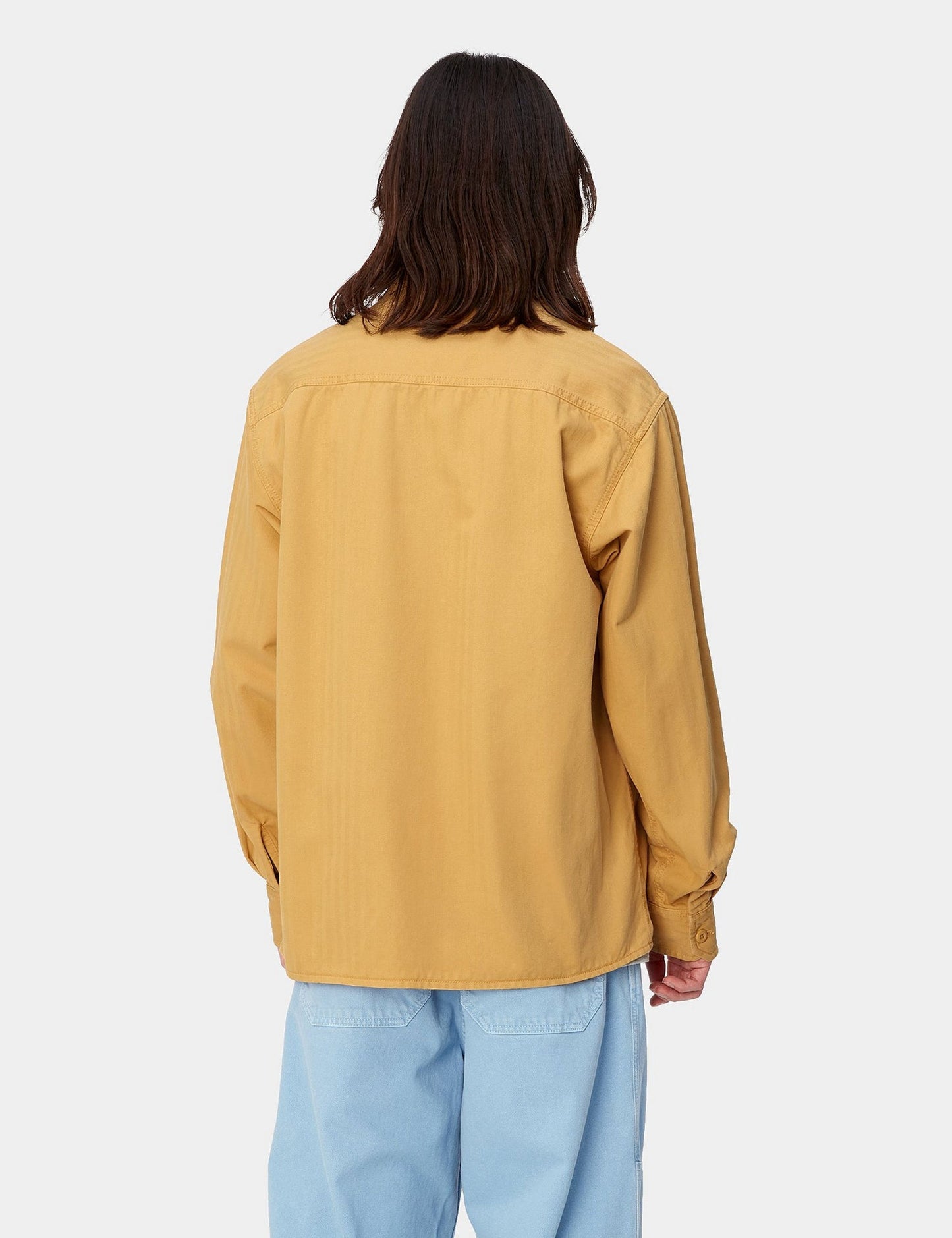 Rainer Overshirt – Sonnengelb Stückgefärbt