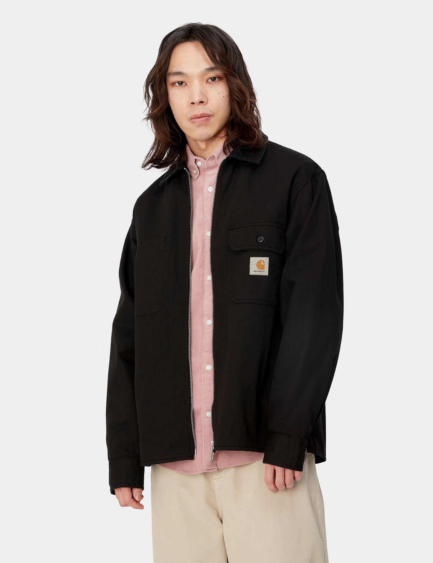 Rainer Overshirt – Sonnengelb Stückgefärbt