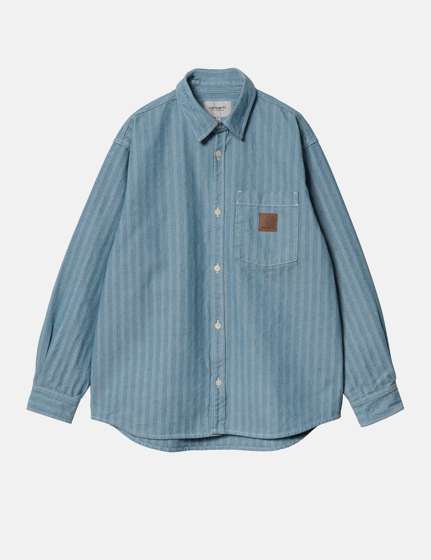 Menard Overshirt – Blue Rinsed