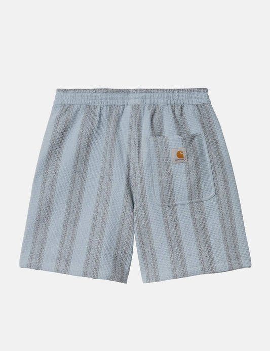 Short Dodson rayé - Bleu ciel brumeux