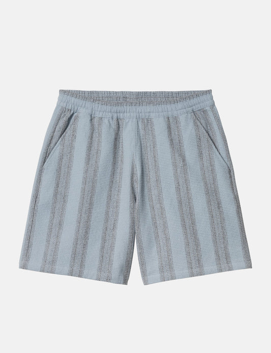 Short Dodson rayé - Bleu ciel brumeux