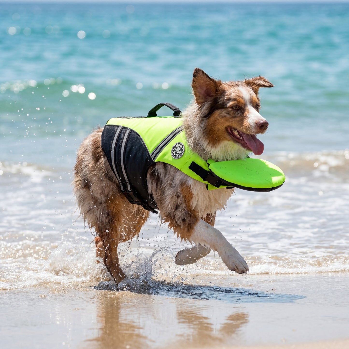 floaty - Schwimmweste für Hunde mit Kopfstütze