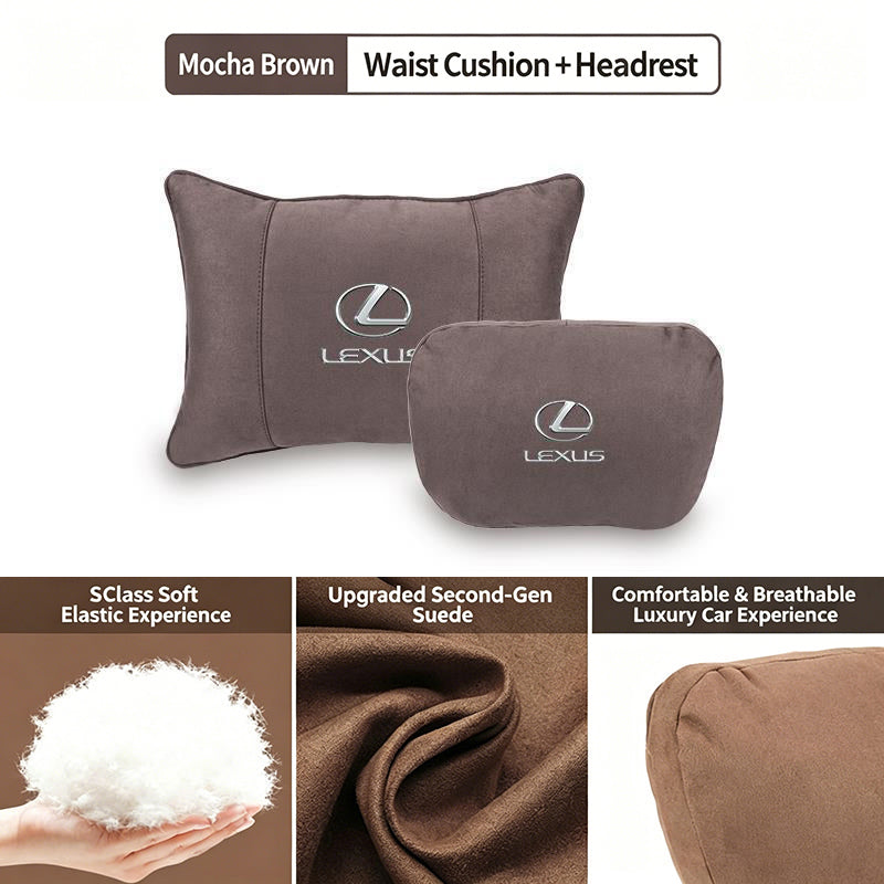 Hot Sale 🔥50% OFF🔥Maybach-Style Cushion Pillow(Headrest + Lumbar Support)