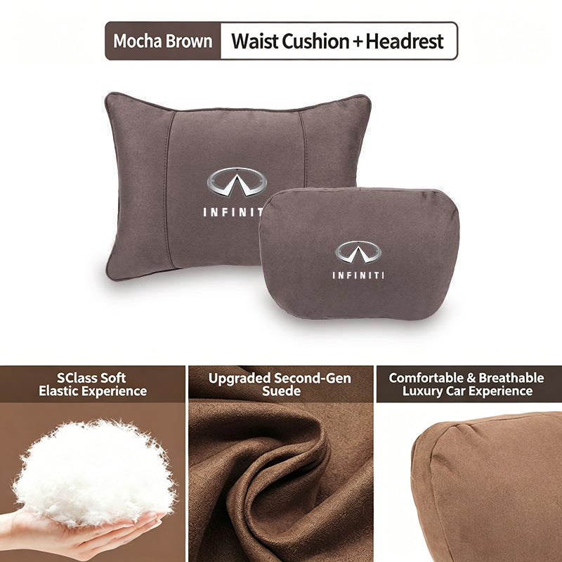 Hot Sale 🔥50% OFF🔥Maybach-Style Cushion Pillow(Headrest + Lumbar Support)