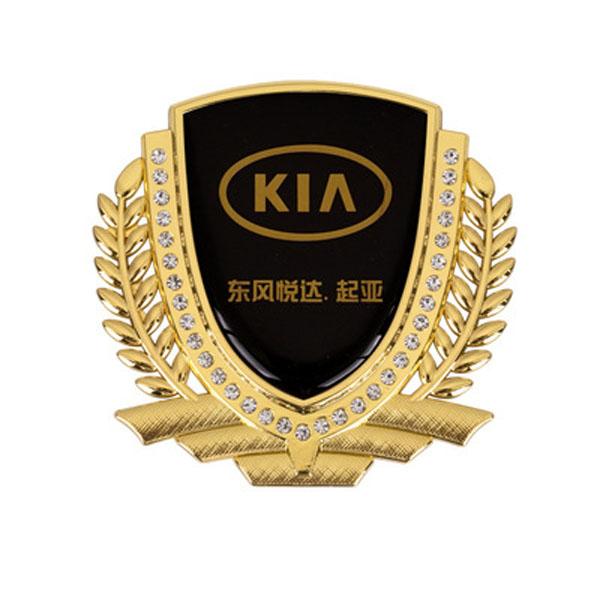 Hot Sale 🎉50% OFF🎉3D Wheat Ear Diamond Metal Creative Car Sticker
