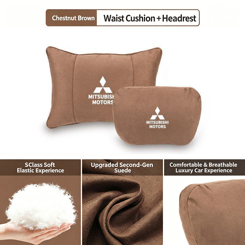 Hot Sale 🔥50% OFF🔥Maybach-Style Cushion Pillow(Headrest + Lumbar Support)