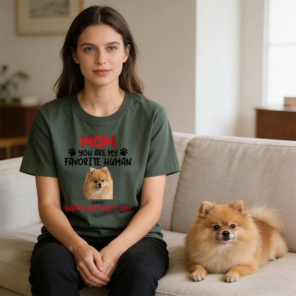 Personalisiertes Muttertag Haustiermama T-Shirt | inCloth65